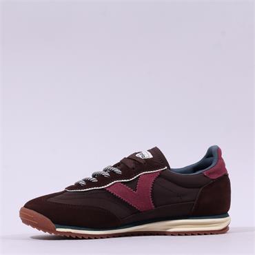 Victoria Saturno Retro Trainer - Mocha